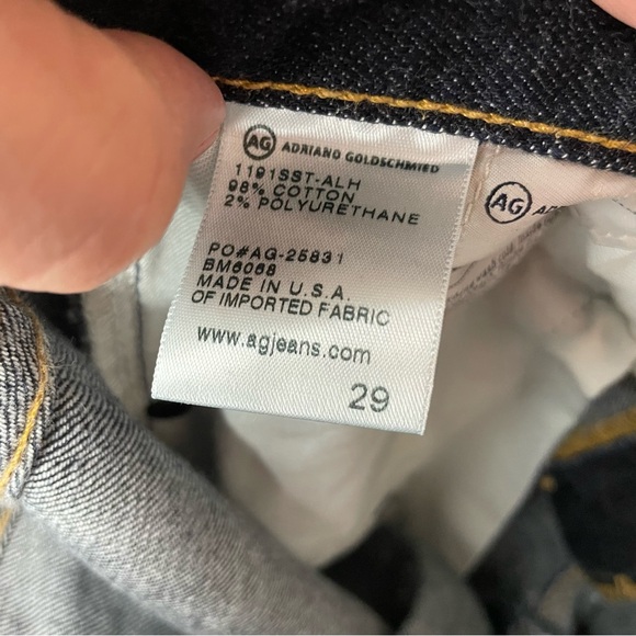 Adriano Goldschmied The Nomad Modern Slim Raw Selvedge Denim 29x33.5” - Picture 10 of 10